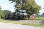 NS 3635 and 4177 on a westbound coal train